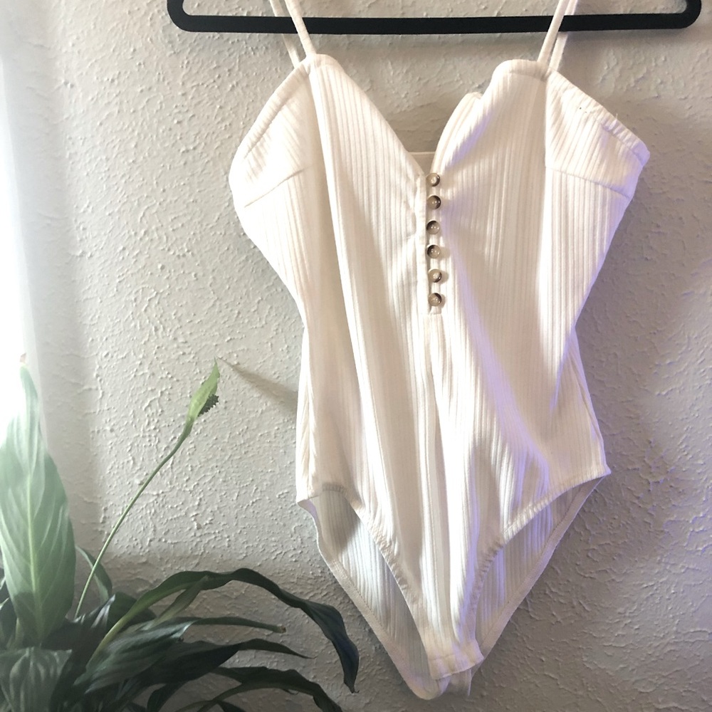 Henley bodysuit